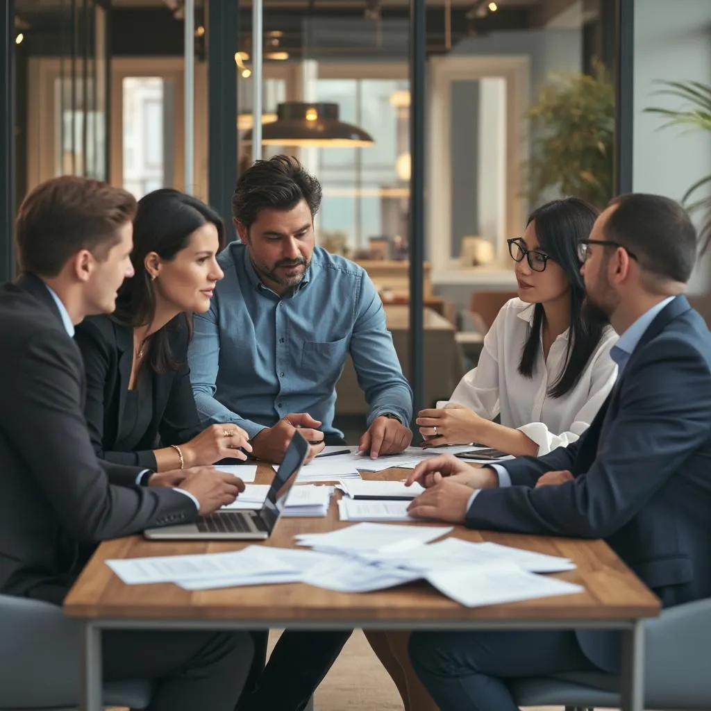 Equipo de FinanzasArg en reunión